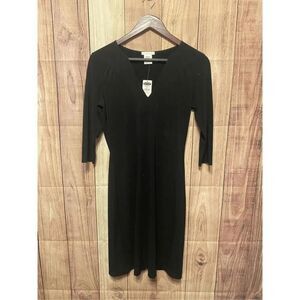 Old Navy Stretch Small NWT black dress V-neck